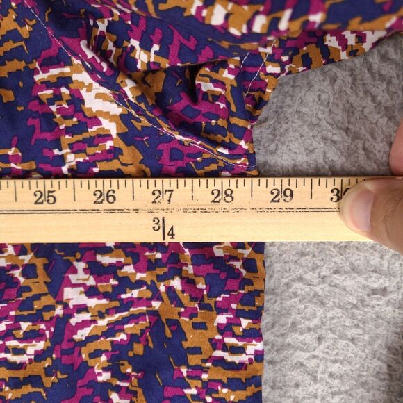 Claiborne Shirt Mens XXL Abstract Stretch Long Sleeve Button Down Designer - Picture 12 of 15